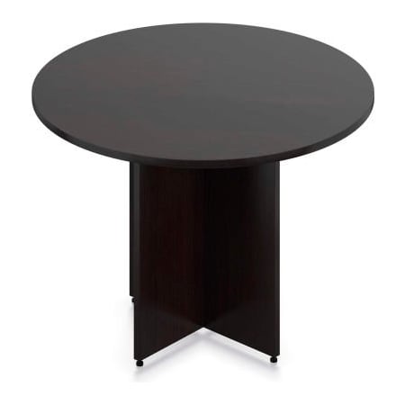 Gec Offices To Go Round Conference Table - 42" - Espresso SL42R-AEL
